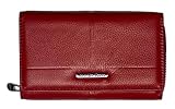 Bag & Belt Damen-Leder-Geldbörse RFID rot