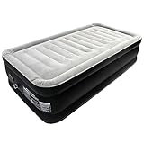 JOIEYOU Luftmatratze, Luftbett selbstaufblasend mit elektrischer Pumpe, aufblasbare Matratze Bett, Air Mattress aufblasbares Zelt – 200 x 98 x 46 cm Einzel