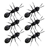 HONMEET 6 Stück Teiliges Realistische Ameisen Figuren Deko aus Harz Kreative Kleine Garten Indoor Ornamente Feine Details Vielseitig für Schreibtisch und Wohnraum Geeignet