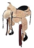 A&M Reitsport Westernsattel Oregon aus Büffelleder NEU, Größe:17 Zoll