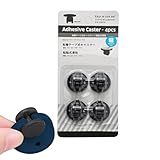 Mini Kleberollen | Mini Lenkrollen | Lenkrollen | Lenkrollen Klein für Projekte 4 Kleberollen Drehbare Rollen für Möbel Umlenkrollen für Karton in Bewegung