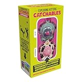 Exploding Kittens – Catchables Nr. 4: DJ Cat & Katzenkuh, Sammelkatzenspiel – Familie, Erwachsene, Spaß, Partyspiel und Reisekartenspiel für Erwachsene und Kinder ab 8 Jahren
