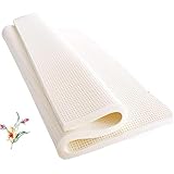 Latexmatratze 140×200cm, Naturlatexmatratze 7 Stützzonen, Naturlatex-Matratze atmungsaktive Wabenentlüftung, weiche und komfortable, natürliche Latexmatratze