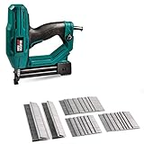 NEU MASTER Elektrotacker inkl. 200pcs19mm Klammern & 800pcs 15/20mm Nägel mit 1600 Klammern/Nägel