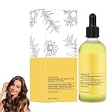 Bella Essence Haaröl, Natürliches Haaröl zum Haarwachstum beschleunigen mit biologischen Rosmarinöl, Rizinusöl, Mandelöl und Arganöl als Haarmaske und Haarkur
