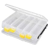 Spro Hardbaits Box M 20x15,5x4,5cm - Angelbox für Wobbler & Blinker, Angelkasten für Kunstköder, Köderbox für Barschwobbler