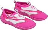 Cressi Coral Jr - Kinder Badeschuhe für Pool und Strand, Mehrfarbig (Rosa/Weiß), 34 EU