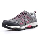 riemot Wasserdicht Trekking & Wanderschuhe für Damen Wander-Schuhe Schnürsenkel Wanderstiefel Trekkingschuhe,Outdoor Pferdehof Walking Schuhe Wandern Tour Hiking Trailrunning Stiefel gr.37 EU