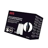AEG AEF150 Filterset für CX7-2 (Doppelpack, Innenfilter, Staubsauger Filter, optimale Saugleistung und Filtrationsleistung, regelmäßiger Filtertausch, einfache Reinigung und Austausch, schwarz/weiß)