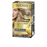 Syoss Oleo Intense 8-68 Hellblond Perlmutt – permanente Haarfarbe ohne Ammoniak – Professionelle Grauabdeckung – Salon-Ergebnisse