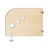 XILYZMO Hocktoilette Paravent Trennwand, Toilette Partition Privatsphäre Panel, Herrentoilette Urinal Schallwand, Holz Bunt Partition Wasserdichtes Brett Für Hotels (Farbe : B, Größe : 60x60cm)