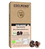FAIR TRADE geröstete Edel-Kakaobohnen. Das Herzstück für Edelmond Schokolade. Bio. Frisch, knackig, Aromakakao. Ohne Nuss-Allergene. 90g