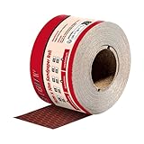 GEOGIEEW Selbstklebendes Schleifpapier Rolle, Diamant Form Selbstklebendes Sandpapier, 70 mm x 10 m | Grit 100 | Schleifblöcke für Holzbearbeitung, Metall, Kunststoff, Automotive