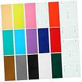 DIYEAH Selbstklebende Buchstaben Aufkleber Wasserfest und Kratzfest Präzise Geschnittene Vinylfolie für DIY Basteln Bunte Langlebige Decals für Innen Außenbereiche