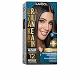 Kareol Brazilian Keratin Brasilianisches Haarstyling-Set, tiefer Feuchtigkeitsgehalt, 6-teilig