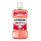 LISTERINE Smart Kidz Mild Berry (500 ml), antibakterielle Kinder Mundspülung ohne Alkohol & ohne Zucker, Mundwasser schützt vor Karies, geeignet für Kinder ab 6 Jahren