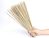 AZOUTY Bambusspieße, 15 cm, natürliche Holzspieße für Grill, Cocktail, Shish Kabobs, Party-Essentials, 2 Spezifikationen, Durchmesser 2 mm