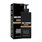 SPA-RTAN-Wurzelaktivator Shampoo, Haarverdickungslösung, sanftes Klärer für Reinigungsmittel, beseitigt Ansammlung und fügt Glanz, Volumen und Dicke, 100 ml, Männer und Frauen Haarpflege hinzu