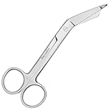 May Verbandschere 14,5 cm – Profi Erste-Hilfe-Schere aus Edelstahl, rostfrei & antiallergen – Ideal für Verband, Gips & Pflege