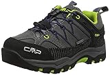 CMP Kids Rigel Low Trekking Shoes Wp Unisex Kinder Trekking-Schuhe , Grau Blau Graffite Marine, 35 EU