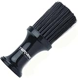 Termix P-002-2NE1 Talcum Nackenpinsel mit Puderfach, schwarz