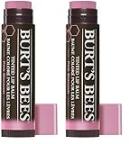 Burt´s Bees Tinted Lip Balm Pink Blossom (gefärbter Lippenpflegestift, in neutralem Farbton, sehr dezent, Lippenbalsam, Pflege, natürliche Inhaltsstoffe) 501106 (Packung mit 2)