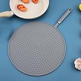 Silikon-Spritzschutz für Bratpfanne, 27,9 cm, Bratpfannenspritzschutz, Anti-Öl, hitzebeständig, 50,5 x 33 x 5 cm