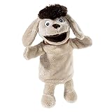 Heunec KG Sandmann und Seine Freunde, Handpuppe Hund Moppi GRS/PET Plüsch, Beige