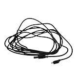 HIAKDOFT USB Ladekabel für Dashcam Auto Lang Rechtwinkliges Micro USB Kabel Gerade Stecker für Armaturenbrettkameras und Überwachungskamera