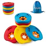 Aitsite Schwimmflügel Kinder 3-6 Jahre 6pcs Schwimmscheiben Schwimmscheiben Kinder Set für die Ausbildung