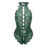 Dessous Damen Sexy Reizwäsche Set Dessous-Sets Für Einteiler Tiefer V-Ausschnitt Negligees Babydoll Seide Breit Frauen Babydolls Lingerie Outfit Mit Strümpfen