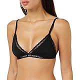 Tommy Hilfiger Damen Unlined Triangle Uw0uw04242 Triangel-BHs, Schwarz (Black), M EU