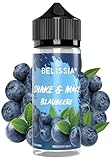 Belissia Shake and Make - Blaubeere - Hochdosiertes Lebensmittel Aroma10ml mit praktischer Schüttelflasche zum mischen. Zur Verwendung in Lebensmitteln, für Vernebler, Nebelmaschinen, Diffuser uvm.