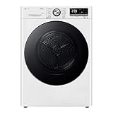 LG V9AYXT, Trockner A+++, 10 kg, Wärmepumpentrockner mit Dual Inverter Wärmepumpentechnologie, 60 x 66 x 85 cm, Allergy Care Programm, Trockner mit Smart ThinQ-Technologie, Weiß