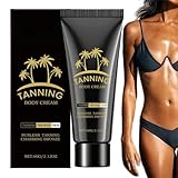 Altherona Intensiv Bräunungscreme mit Bräunungsbeschleuniger, Selbstbräuner & Öl - Perfekt für Solarium & Tanning - Lotion für natürliche Bräune - Ideal für alle Hauttypen 60g