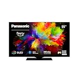 Panasonic TV-55Z80AEZ, Z80 Serie 55 Zoll 4K Ultra HD OLED Smart TV, 2024, Fire TV, Dolby Vision & Atmos, Game Mode Extreme, Alexa Sprachsteuerung, Airplay, Schwarz