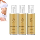 Silk Body Essence Oil, Liquid Silk Multi-Tasking Smoothing Oil, Silk Body Essence Lotion, Straffende Extrakt-Körperlotion für Frauen (3pcs)