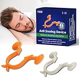 4 Stück Nasenspreizer,Schnarchlösung,Hilfe gegen Schnarchen,2 GrößenS und M,Nasendilatator für eine leichtere Nasenatmung,Nasendilatator für eine Freie Atmung durch die Nase mit Aufbewahrungsdose