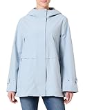 Geox Women's W GENDRY Long Parka Jacket, Winter Sky, 40