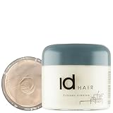 IdHAIR Extreme Titanium: Professionelles Mudwachs für stylisches Kurzhaar - Starker Halt, Glanz und Textur - Einfach auszuspülen - Parabenfrei - 100 ml