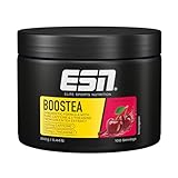 ESN Boostea, Cherry, 200g, Booster mit Koffein Pulver und Grüntee Extrakt