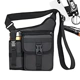 Sling Bag Herren – Sling Sporttasche, Brusttasche, Wasserflaschenhalter, Rucksack für Reisen, Wandern, Radfahren, Geburtstag, Sport, Teenager, Schule, Fitnessstudio, Arbeit, Camping, Geburtstag, grau