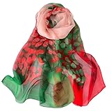 FAIRYGATE Schal Hochwertiger Schal für Damen Sommer Schals Leichte Große Lange Gaze Damenschal Eleganter Plain Tücher B7227