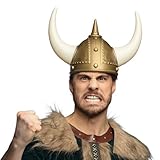 Boland 01485 - Wikinger Helm, Kopfbedeckung für Kostüme, Zubehör für Faschingskostüme, Karneval, Mottoparty