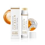 Lippensonnenschutz mit LSF 50, natürlicher Lippenbalsam mit Bienenwachs, hellt die Haut auf, reduziert stumpfe Lippen, spendet Feuchtigkeit und repariert, geeignet für trockene, rissige Lippen