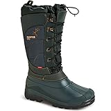 DEMAR Thermostiefel Jagdstiefel mit WOLLE gefüttert HUNTER PRO, Grün, 42 EU