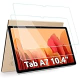 Hianjoo Schutzfolie Kompatibel für Samsung Galaxy Tab A7 10.4', Schutzfolie Displayschutz Kompatibel für Galaxy Tab A7 10.4' SM-T500/T505, Anti-Kratzer, Bläschenfrei, 9H Härte [2-Stück]