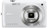 'NIKON COOLPIX S4300 Compact Digitalkamera (16 Megapixel, 3-Display 6 x optischer Zoom Weiß