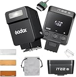 GODOX IT22 S Kamera Blitz, IT22S TTL Mini Blitzgeräte, 1,5 Sekunden Recycle-Zeit, Kompatibel mit Sony Alpha A9 III a7III a7CII a7IV a7C a7RV a7 a7SIII a6700 a6400 a6600 ZV-E10 II ZV1 a6100