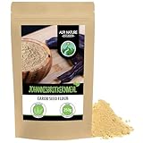 Alpi Nature Johannisbrotkernmehl (250g), Johannisbrotkernpulver hell als Stärke geeignet, naturrein und vegan, schonend getrocknet und gemahlen, Johannisbrotkern Pulver